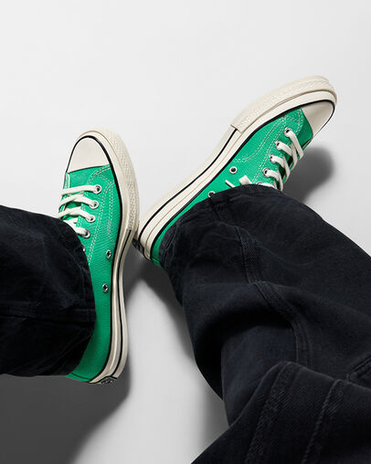 Green / Black Converse Chuck 70 Women Canvas Shoes Canada | C-93206459