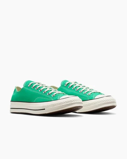 Green / Black Converse Chuck 70 Women Canvas Shoes Canada | C-93206459