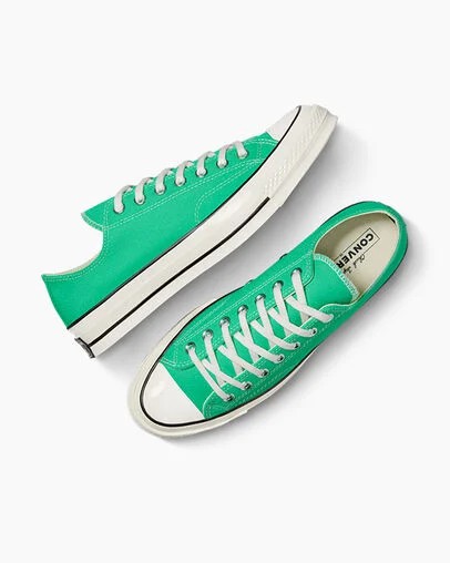 Green / Black Converse Chuck 70 Women Canvas Shoes Canada | C-93206459