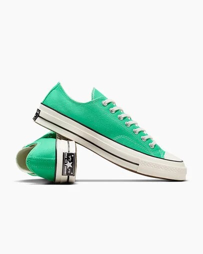 Green / Black Converse Chuck 70 Women Canvas Shoes Canada | C-93206459