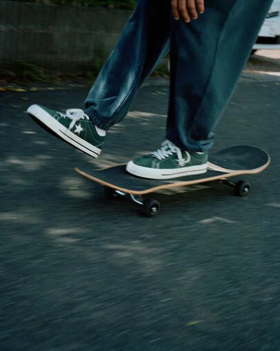 Green / Black / White Converse Converse x thisisneverthat One Star Pro Men Skate Shoes Canada | C-62059749