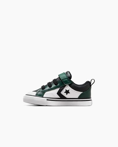 Green / Black / White Converse Pro Blaze Kids' Sneakers Canada | C-58492019