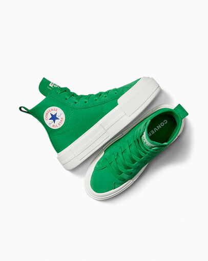 Green / Green / White Converse Cruise Women Canvas Shoes Canada | C-76814909