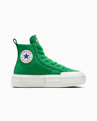 Green / Green / White Converse Cruise Women Canvas Shoes Canada | C-76814909