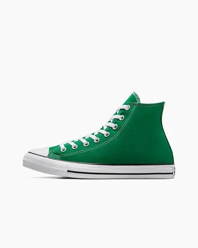 Green / White Converse Chuck Taylor All Star Men Canvas Shoes Canada | C-97046829