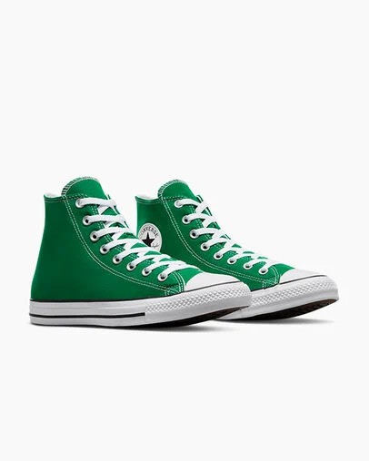 Green / White Converse Chuck Taylor All Star Men Canvas Shoes Canada | C-97046829