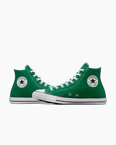 Green / White Converse Chuck Taylor All Star Men Canvas Shoes Canada | C-97046829