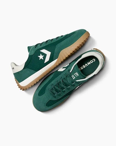 Green / White Converse Run Star Women Trainers Canada | C-45692719