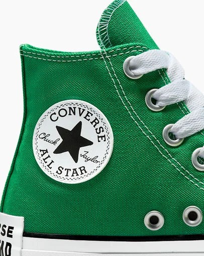 Green / White / Black Converse Chuck Taylor All Star Sketch Kids' Sneakers Canada | C-07621959