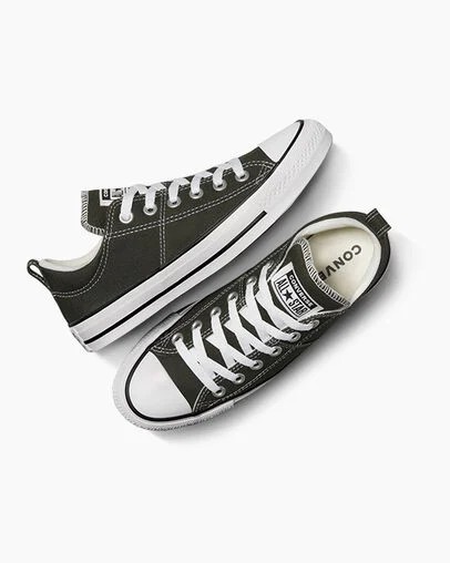 Green / White / Black Converse Chuck Taylor All Star Madison Women Canvas Shoes Canada | C-02719489