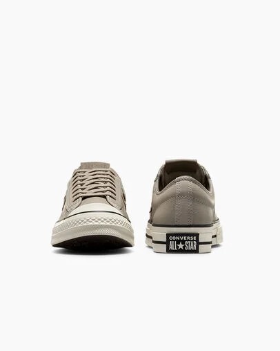 Grey Brown Converse Star Player 76 Luxe Men Tennis Shoes Canada | C-47180259