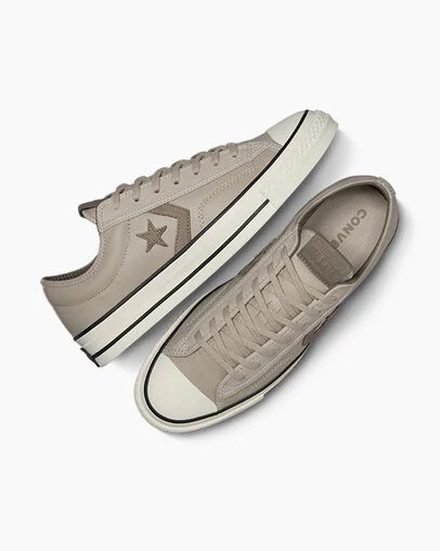 Grey Brown Converse Star Player 76 Luxe Women Tennis Shoes Canada | C-70193289