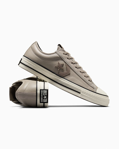 Grey Brown Converse Star Player 76 Luxe Women Tennis Shoes Canada | C-70193289