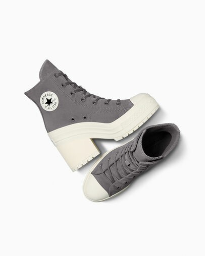 Grey Converse Chuck 70 De Luxe Heel Women Platform Shoes Canada | C-69572419
