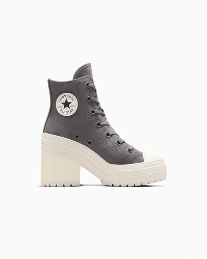 Grey Converse Chuck 70 De Luxe Heel Women Platform Shoes Canada | C-69572419