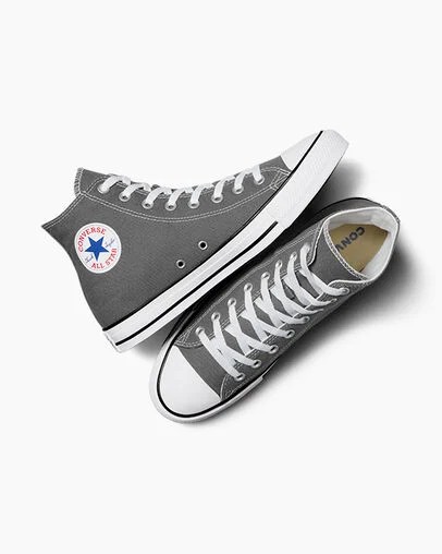 Grey Converse Chuck Taylor All Star Men Canvas Shoes Canada | C-96175429