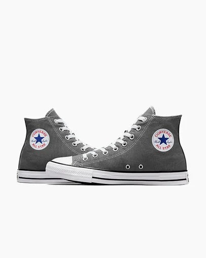 Grey Converse Chuck Taylor All Star Men Canvas Shoes Canada | C-96175429