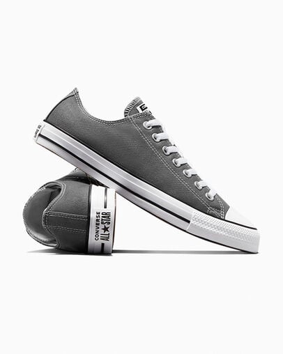 Grey Converse Chuck Taylor All Star Men Canvas Shoes Canada | C-53782469
