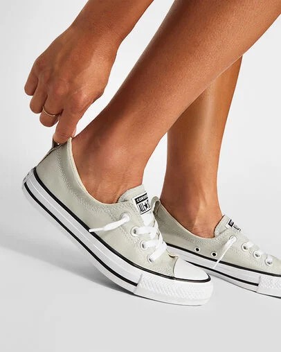 Grey Converse Chuck Taylor All Star Shoreline Women Slip On Shoes Canada | C-89067539