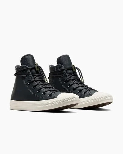 Grey Converse Chuck Taylor All Star Weatherized Leather Women Sneakers Canada | C-56274019