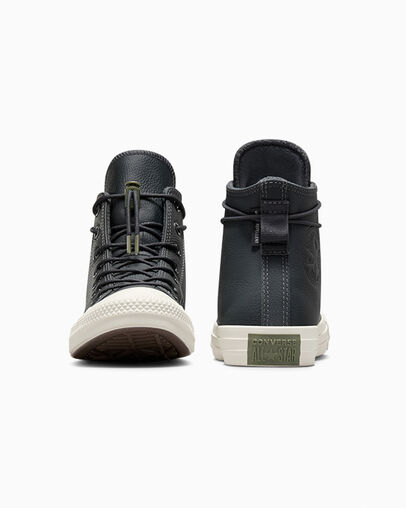 Grey Converse Chuck Taylor All Star Weatherized Leather Men Sneakers Canada | C-06972319