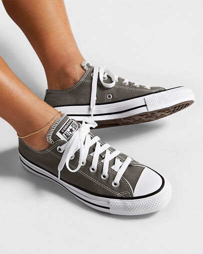 Grey Converse Chuck Taylor All Star Women Canvas Shoes Canada | C-73082699