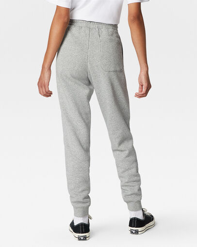 Grey Converse Go-To Embroidered Star Chevron Standard-Fit Women Sweatpants Canada | C-85609139