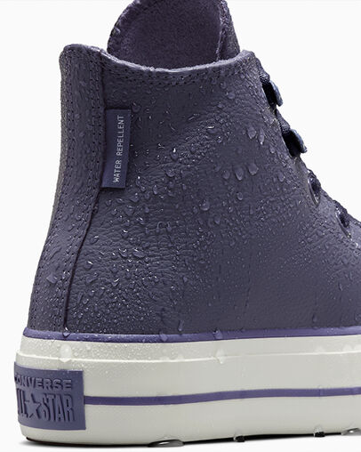 Grey Purple / Lavender Grey Converse Chuck Tayor All Star Lift Women Platform Shoes Canada | C-32571409