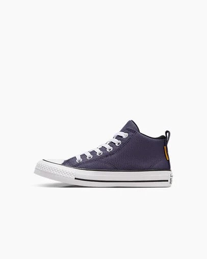 Grey Purple / White Converse Chuck Taylor All Star Malden Street Kids' Boots Canada | C-17924039