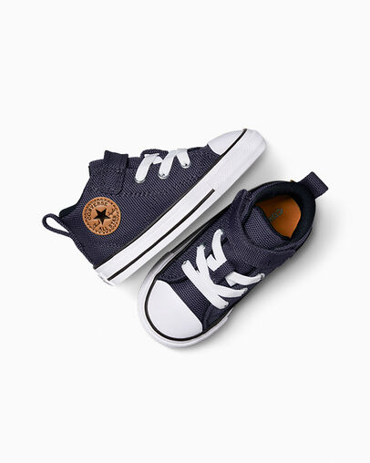 Grey Purple / White Converse Chuck Taylor All Star Malden Street Kids' Canvas Shoes Canada | C-98125349