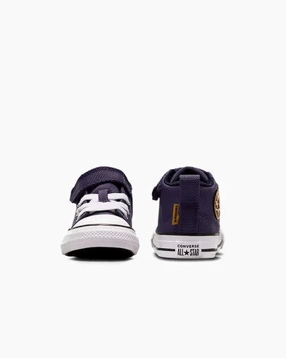 Grey Purple / White Converse Chuck Taylor All Star Malden Street Kids' Canvas Shoes Canada | C-98125349
