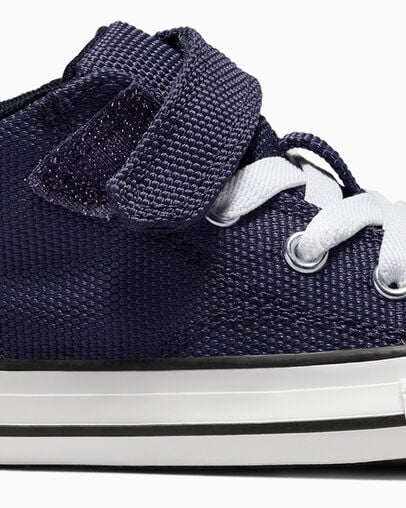 Grey Purple / White Converse Chuck Taylor All Star Malden Street Kids' Canvas Shoes Canada | C-98125349