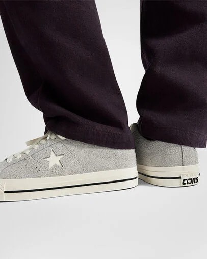 Grey / Black Converse CONS One Star Pro Suede Women Skate Shoes Canada | C-23968179