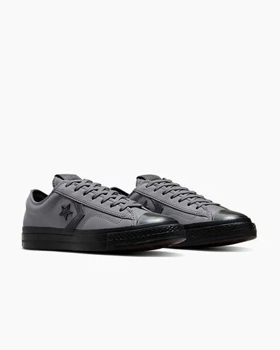 Grey / Black Converse Star Player 76 Luxe Women Tennis Shoes Canada | C-78136529