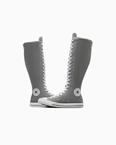 Grey / Black / White Converse Chuck Taylor All Star XXHi Women Sneakers Canada | C-48503719