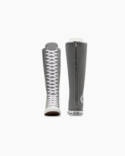 Grey / Black / White Converse Chuck Taylor All Star XXHi Women Sneakers Canada | C-48503719