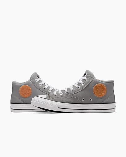 Grey / Orange / White Converse Chuck Taylor All Star Malden Street Men Boots Canada | C-92186349