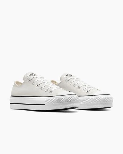 Grey / White / Black Converse Chuck Taylor All Star Lift Platform Women Canvas Shoes Canada | C-47891329