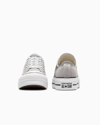 Grey / White / Black Converse Chuck Taylor All Star Lift Women Platform Shoes Canada | C-58429079