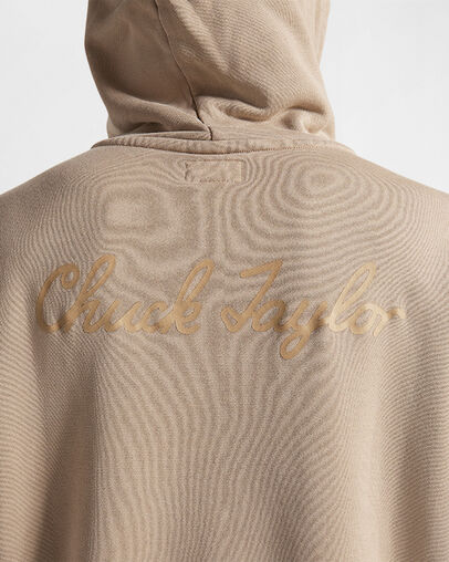 Khaki Converse Go-To Chuck 70 Loose Fit Women Hoodie Canada | C-35074629