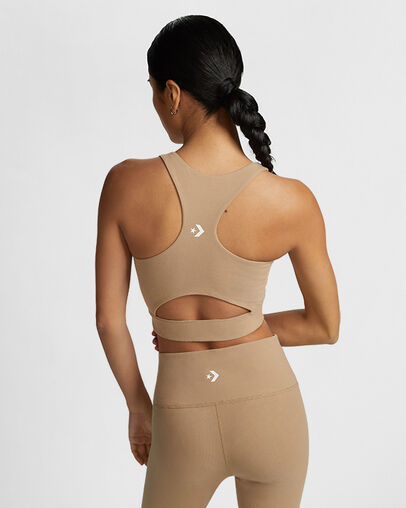 Khaki Converse Wordmark Women Bra Canada | C-57148399