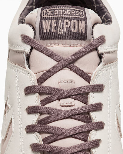 Khaki Grey / Purple Converse Converse x A Ma Manière Weapon Men Basketball Shoes Canada | C-90782149