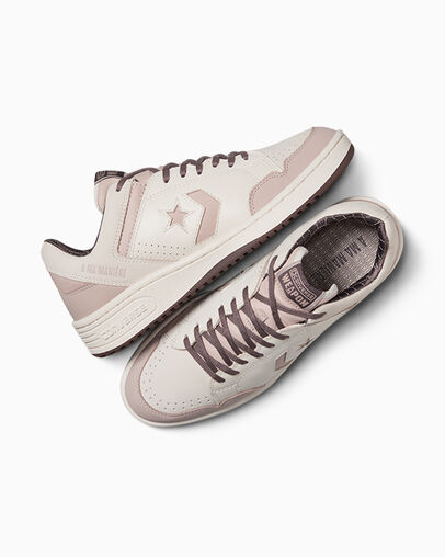Khaki Grey / Purple Converse Converse x A Ma Manière Weapon Men Basketball Shoes Canada | C-90782149