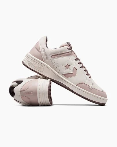 Khaki Grey / Purple Converse Converse x A Ma Manière Weapon Women Basketball Shoes Canada | C-90281649