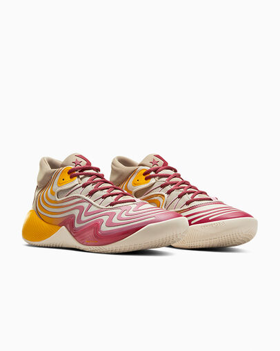 Light Beige / Yellow / Pink Converse All Star BB Shift CX Men Basketball Shoes Canada | C-06584799