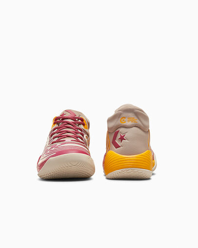 Light Beige / Yellow / Pink Converse All Star BB Shift CX Men Basketball Shoes Canada | C-06584799