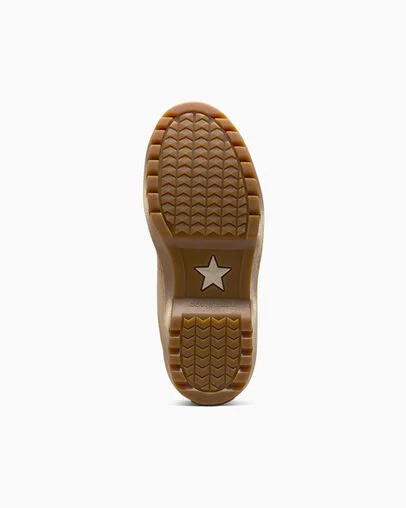 Light Brown Converse Chuck Taylor All Star Chelsea Lugged Suede Kids' Sneakers Canada | C-26054919