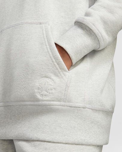 Light Grey Converse Gold Standard Loose-Fit Men Hoodie Canada | C-32670489