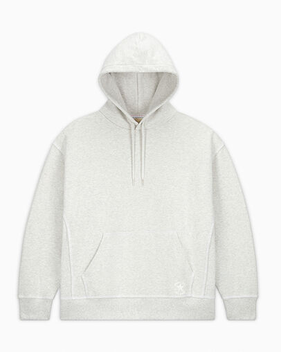 Light Grey Converse Gold Standard Loose-Fit Men Hoodie Canada | C-32670489