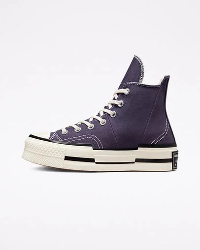 Light Purple Converse Chuck 70 Plus Women Sneakers Canada | C-19750249